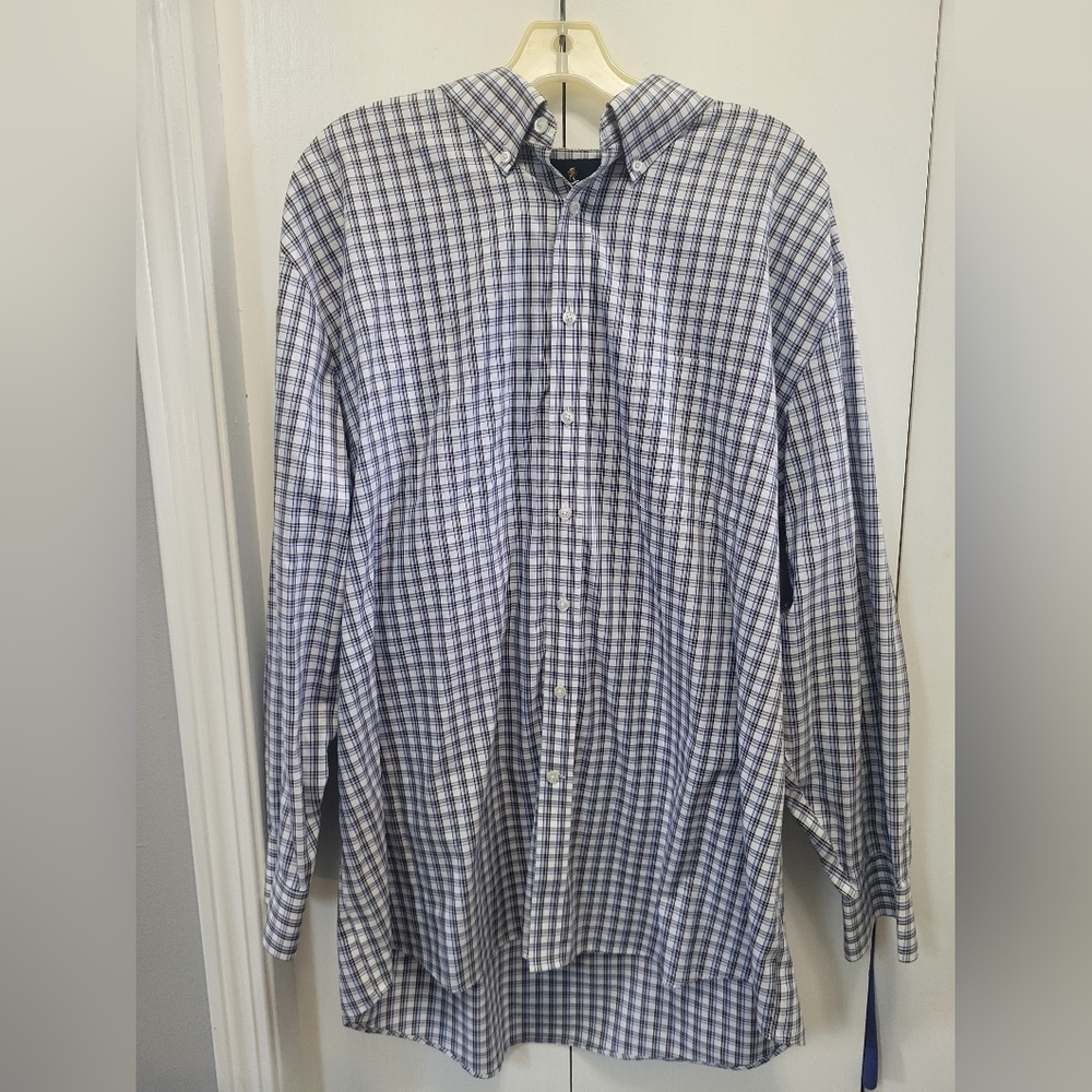 Men's Stafford Executive Dress Shirt. Regular Fit 18 34-35